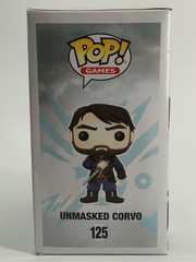 Funko Pop Games Unmasked Corvo 125 Dishonored 2 GameStop Exclusive Vaulted Boxed