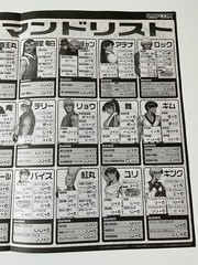 Capcom vs. SNK 2 Sega NAOMI Original Arcade Flyer Set Japan
