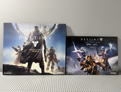 Destiny Trifold Lithographs Limited Edition GameStop Promo Rare set