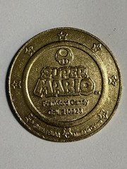 Bowser Jr. Gold Coin found in Frankford Wonder Ball candy