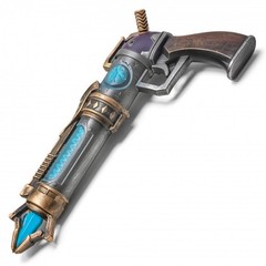 13.75” Jinx Zapper Pistol Replica Foam Gun Cosplay Costume Prop Collectible Anim