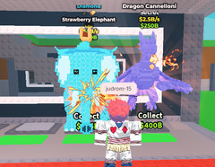 Strawberry Elephant and Dragon Cannelloni Bundle Rainbow