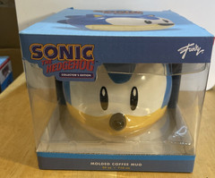 Sonic The Hedgehog Collector’s Edition 24Oz Molded Ceramic Coffee Mug NEW NIB
