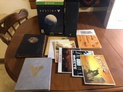 Destiny chess set, xbox limited edition, blueprint, cards, coloring book