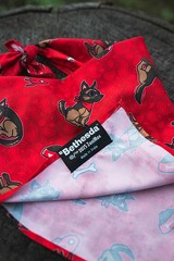 Fallout Dogmeat Nuka Cola Vault Boy Pet Bandana Set Medium Size NEW
