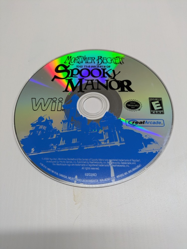 Mortimer Beckett and the Secrets of Spooky Manor (Nintendo Wii, 2008)
