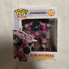 Funko Pop! Games Overwatch D.Va w/ Meka Vinyl Figure #177 MPN 177 2017