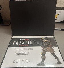 GameStop Prestige Certificate (Very Rare)