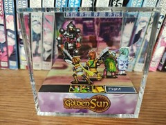 Golden Sun Deadbeard Handmade Diorama – Golden Sun Gameboy Gaming Cube – Fanart