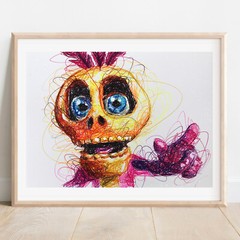 Mumbo Ballpoint Pen Print, Banjo-Kazooie Art Poster