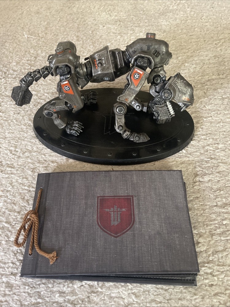 Wolfenstein The New Order Panzerhund Collector’s Edition Loose Figure Limited +