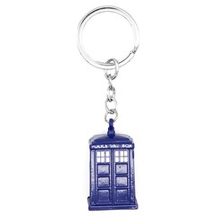 Doctor Who 1.5″ Keychain Action Figure – TARDIS New (T.A.R.D.I.S. Police Box)
