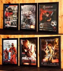 Dishonored 2 PS4 Xbox One Rare Promo Mini Promo Sheet Framed Poster Ad Framed