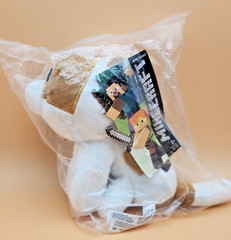 JINX Mojang Minecraft Calico Cat Plush Doll Official Merchandise 7″ -New tag