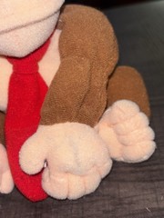 NEW NWT 1997 BD&A Nintendo Super Mario 64 DONKEY KONG Bean Bag Plush US60
