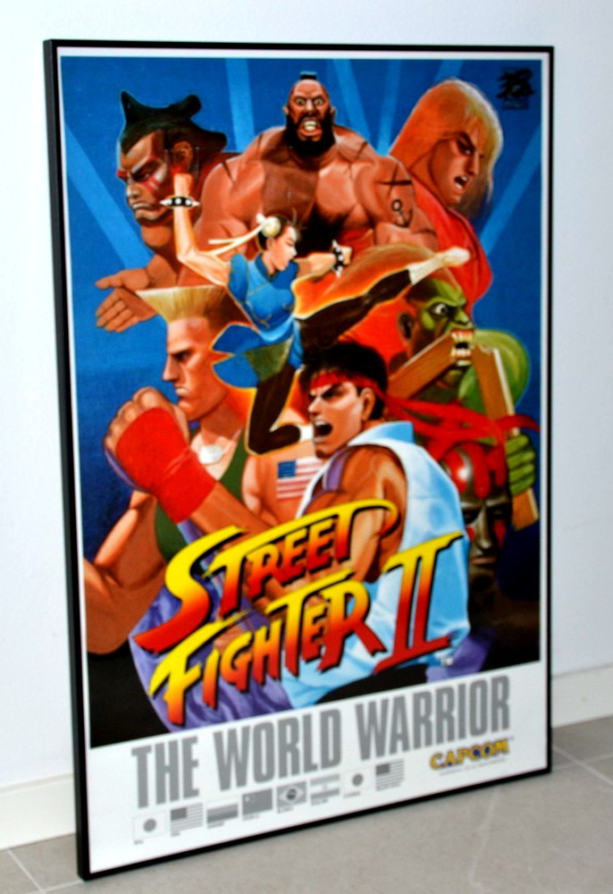 Street Fighter II 2 – Arcade B2 Poster – Capcom Japan