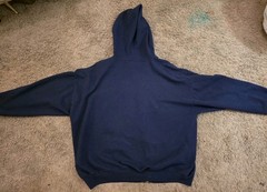 Halo Zip Up Hoodie Bungie Master Chief Xbox Navy Blue XXL Original Vintage