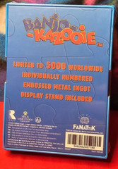 Banjo-Kazooie Limited Edition The Rare Collection Ingot (Only 5,000 Made)