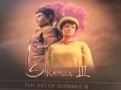 Shenmue III The Art of Shenmue 3 Hardcover Art Book Kickstarter Backer Exclusive