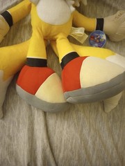 Sonic The Hedgehog Tails Jumbo Plush Media With Tag 15 Anniversary 2006 2008
