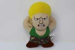 1993 Street Fighter II Guile Capcom 7″ Plush Stuffed Toy Doll OFFICIAL