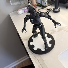 Fallout Bethesda Assaultron Dominator Statue Black #173 Of 200