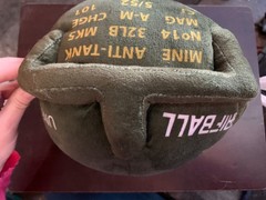 HALO GRIFBALL PLUSH Rooster Teeth 2012, used/displayed Stuffed Toy, Green