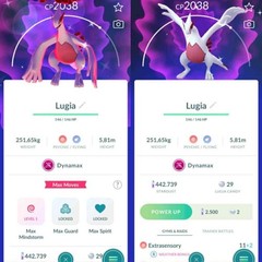 Pokémon Go Shiny Lugia Dynamax – Mini PTC / Trade 20K/ 1 Million / Lucky Trinket