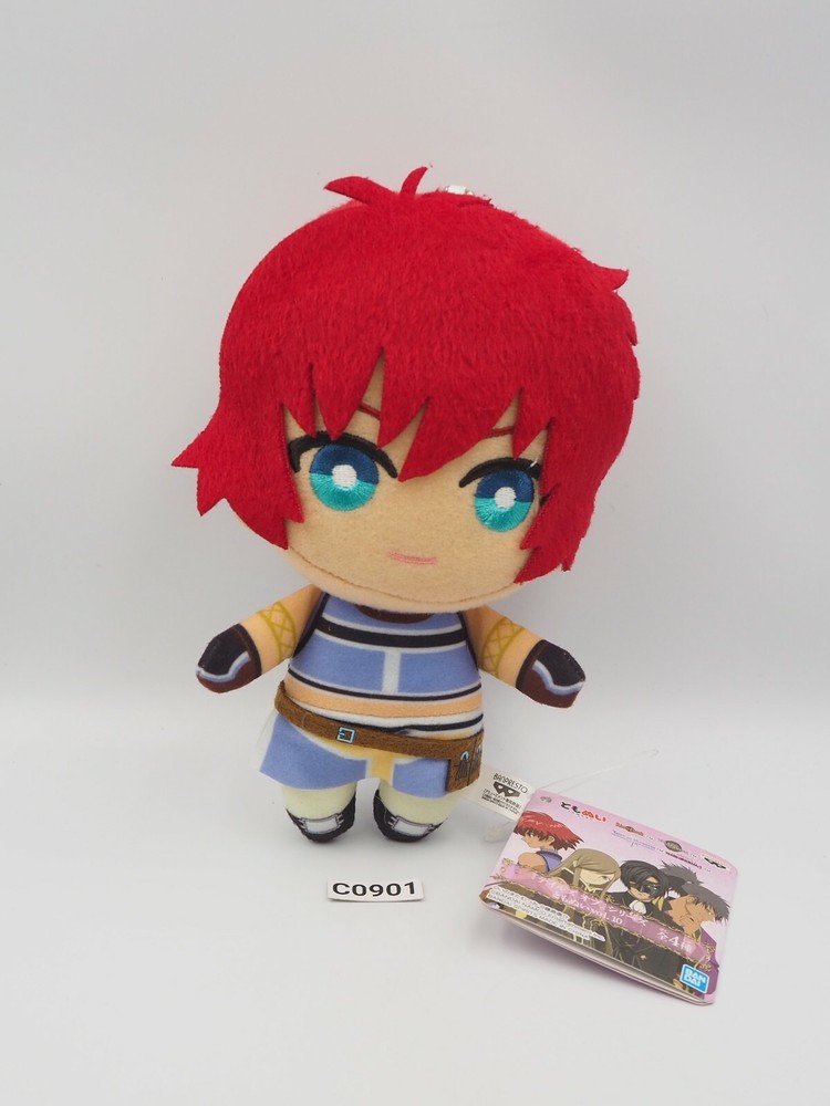 Tales of Eternia C0901 Rid Hershel Banpresto Bandai 6″ TAG Plush Toy Doll Japan