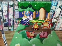 Kirby Meta Knight King DededeHandmade Diorama – Kirby Retro Gaming Cube – Fanart