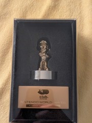 Authentic Club Nintendo Gold Mario Statue Platinum Member Official Merch