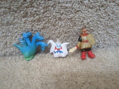 Legend Of Zelda Keshi Figures Nintendo Rare NES PAINTED Link Ganon Japan Prize