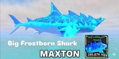 Big Mega Frostborn Max Ton | FISH IT ROBLOX | Cheap