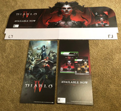 Diablo IV Horizontal 4FT Poster Video Game Store Signage Display XBOX Blizzard