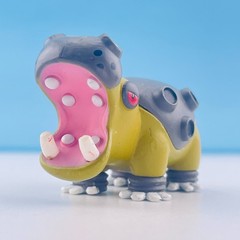 Pokemon Yoshinoya Limited Figure Set Groudon Slowpoke Turtwig Rhyperior Japan
