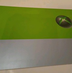 Authentic Microsoft XBOX 360 Section Blockbuster Sign Banner 2008 Vinyl Marquee