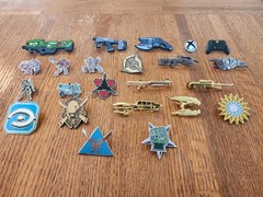 Halo Xbox Pins *GOLDEN* LOOT CRATE & MORE!
