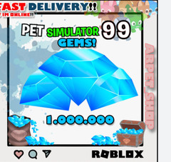 pet simulator 99 Gems 1M