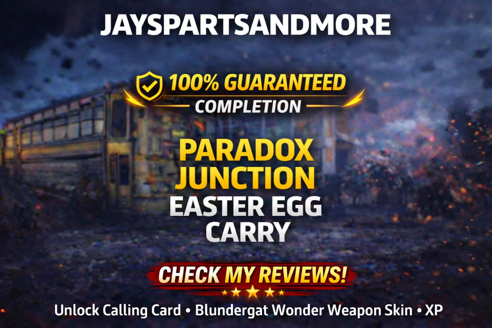 Paradox Junction Easter Egg Carry Calling Card Black Ops 7 BO7 Zombies FIRST TRY
