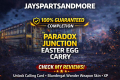 Paradox Junction Easter Egg Carry Calling Card Black Ops 7 BO7 Zombies FIRST TRY