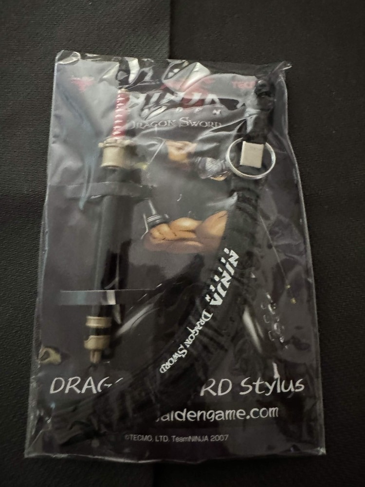 Ninja Gaiden dragon sword stylus for the DS game Promo 2007 Sealed Rare