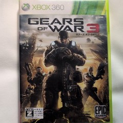 Gears of War 3 Xbox 360 Complete CIB NTSC-J Microsoft Epic Games