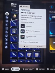 Anvil Blueprint Arc Raiders Digital Item Recieved In Game Heavy Weapon