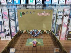 Legend of Zelda Link to the Past Handmade Diorama – Retro Gaming Cube – Fanart