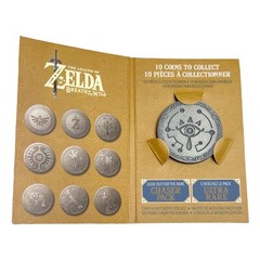 The Legend of Zelda Breath Wild Collectible Coin – Sheikah Eye – Rare