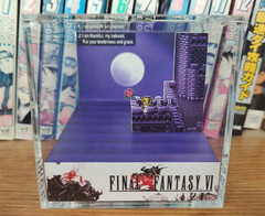 Final Fantasy VI Cele Opera Scene Handmade Diorama -Gameboy Gaming Cube-Fanart