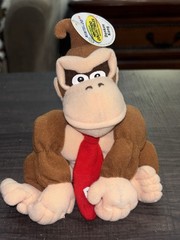 NEW NWT 1997 BD&A Nintendo Super Mario 64 DONKEY KONG Bean Bag Plush US60