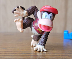 DIDDY KONG, NINTENDO DONKEY KONG FIGURE.