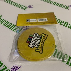My Nintendo Rewards Super Mario Party Jamboree Coasters A Set Of 8 4″ Round