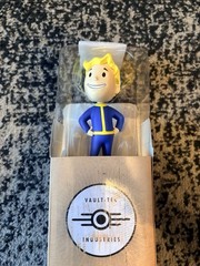 Vault-Tec Industries Vault Boy Bobblehead Figure – Fallout Video Game Series